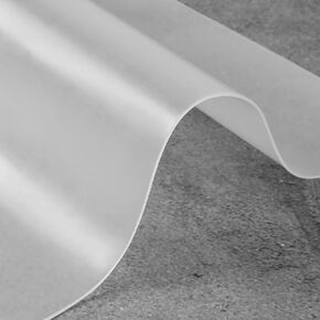 WochiTV Translucent Silicone Rubber Sheet, 12" Wide x 1/8" Thick x 12" Long High Temperature Rsistant Rubber Mat for DIY Gaskets Material, Pads, Sealing, Cushion, Microwave Oven Protection