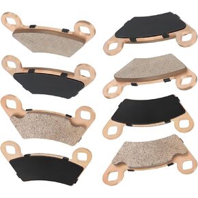 Front & Rear Sintered Brake Pads Compatible With Polaris Sportsman 570-X2 2015-2021 570-Utility 2018-2019 ACE 500 570 2017-2019