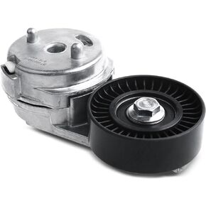 A-Premium Belt Tensioner Assembly with Pulley Compatible with Chrysler Sebring Voyager & Dodge Caravan 2001-2007, Stratus 2003-2006, 2.4L, Replace# 999683, 4861514AB