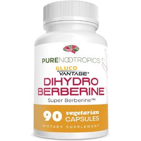 Dihydroberberine (GlucoVantage) 100 mg, 90 Capsules | Super Berberine Supplement
