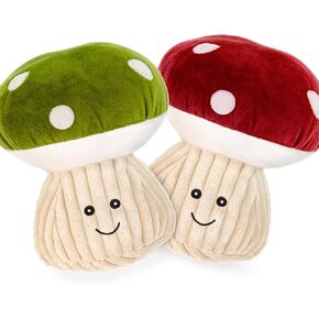 لعبة الفطر للحيوانات الأليفة مقاس 7 بوصة مع أداة إصدار أصوات - 2 مساعد. لعبة مضغ الكلب in Kuwait