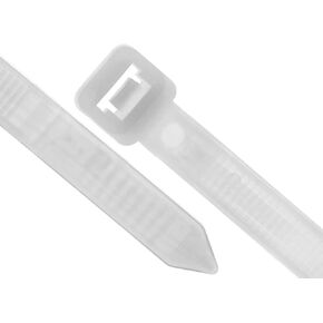 ربطة كابل من النايلون عالي التحمل مقاس 8 بوصات باللون الأسود بوزن 120 رطلًا - 100 حزمة in Kuwait