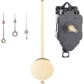 Walnut Hollow Pendulum Clock Movement for 3/4-inch Surfaces, Small