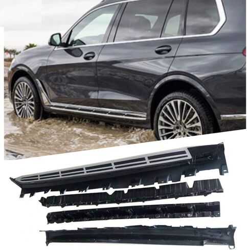Side Steps Fit for BMW X7 2019-2020 Running Board Nerf Bar,Silver in Saudi Arabia