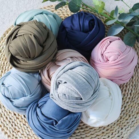 بطانية OWLOWLA لتصوير الأطفال حديثي الولادة، بطانية ناعمة للتصوير الفوتوغرافي للأطفال الأولاد والبنات (أحمر الخدود والعاج) in Kuwait