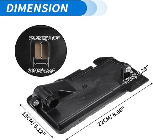 ACROPIX Automatic Transmission Filter Oil Pan Fit for Acura MDX 2003-2006 for Honda Ridgeline 2006-2008 No.25420RDK003/25420RDK013 - Pack of 1 in Saudi Arabia