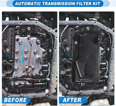 ACROPIX Automatic Transmission Filter Oil Pan Fit for Acura MDX 2003-2006 for Honda Ridgeline 2006-2008 No.25420RDK003/25420RDK013 - Pack of 1 in Saudi Arabia