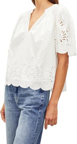 Velvet Women's Razie Blouse in Saudi Arabia