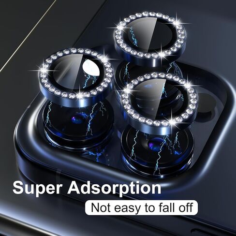 Misea Compatible for iPhone 17 Pro/iPhone 17 Pro Max Camera Lens Protector in Kuwait