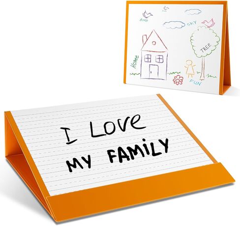 2 Pcs Folding Slant Board for Writing 13.58 x 12.96 Inch Magnetic Large Writing Board Incline Writing Pad Portable Sloped Surface to Improve Handwriting Legibility for Kids Writing Drawing in Saudi Arabia