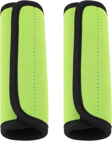 2 Pack Luggage Handle Wraps for Suitcase,Luggage Handle Covers Suitcase Handle Wraps Bag Handle Wrap Comfort Soft Handle Covers Identifier Luggage Makers Covers for Travel(Black) (Black) in Saudi Arabia