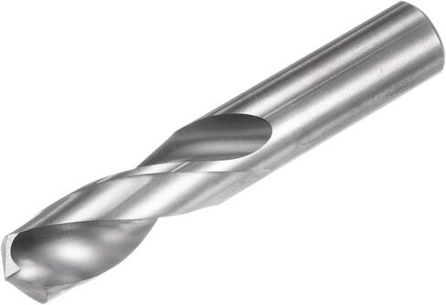 uxcell Solid Carbide Drill Bit, 10mm (0.394") YG6X/C3 Micro-Grain Tungsten Carbide Jobber Twist Drill Bits Straight Shank for Drilling Stainless Steel Aluminum Metal Plastic in Saudi Arabia