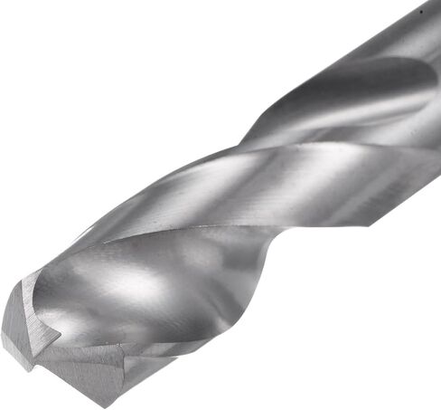 uxcell Solid Carbide Drill Bit, 10mm (0.394") YG6X/C3 Micro-Grain Tungsten Carbide Jobber Twist Drill Bits Straight Shank for Drilling Stainless Steel Aluminum Metal Plastic in Saudi Arabia