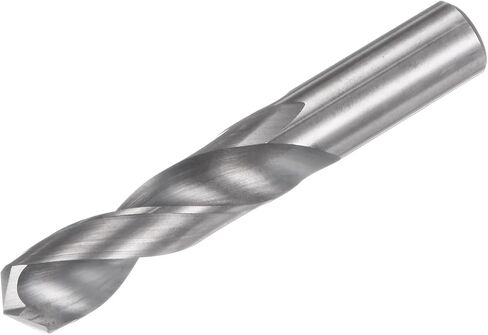 uxcell Solid Carbide Drill Bit, 10mm (0.394") YG6X/C3 Micro-Grain Tungsten Carbide Jobber Twist Drill Bits Straight Shank for Drilling Stainless Steel Aluminum Metal Plastic in Saudi Arabia