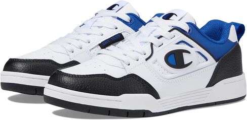 Champion 5 On 5 Lo (Big Kid) White/Black/Surf The Web 3.5 Big Kid M in Saudi Arabia