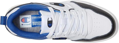 Champion 5 On 5 Lo (Big Kid) White/Black/Surf The Web 3.5 Big Kid M in Saudi Arabia