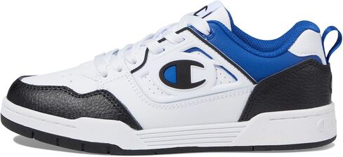 Champion 5 On 5 Lo (Big Kid) White/Black/Surf The Web 3.5 Big Kid M in Saudi Arabia