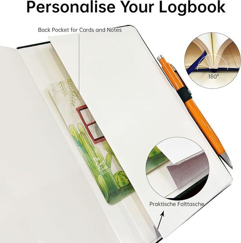Mlife Graph Grid Paper Notebook، 200 صفحة دفاتر يومية مع حامل قلم، مجلة سميكة 100 جرام لكل متر مربع للنساء، دفاتر ملاحظات من جلد البولي يوريثان للعمل والمدرسة والكتابة (أسود) in Saudi Arabia