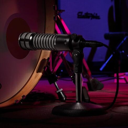 Electro-Voice RE320 Large Variable-D Diaphragm Dynamic Vocal Instrument Microphone Bundle 309A Suspension Microphone Shockmount in Saudi Arabia