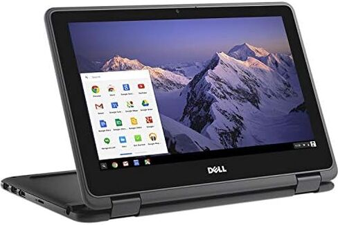 Dell 2019 New Inspiron 11 Convertible 2 in 1 Chromebook, 11.6" HD Backlight Touch IPS Display, Intel Celeron Dual Core N3060 Processor, 4GB Ram, 32GB EMMC, WiFi, HDMI, USB3.1, Chrome OS in Saudi Arabia