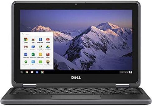 Dell 2019 New Inspiron 11 Convertible 2 in 1 Chromebook, 11.6" HD Backlight Touch IPS Display, Intel Celeron Dual Core N3060 Processor, 4GB Ram, 32GB EMMC, WiFi, HDMI, USB3.1, Chrome OS in Saudi Arabia