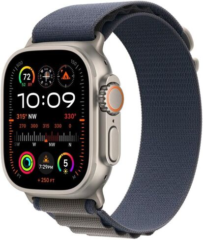 Apple Watch Band - Alpine Loop (49mm) - Indigo - Medium in Saudi Arabia