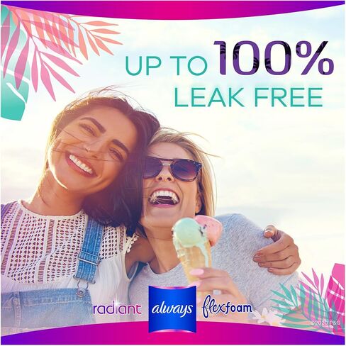 فوط صحية للمراهقين من Always Radiant، 14 قطعة (عبوة من 3) فوط صحية للمراهقين من Always Radiant، 14 قطعة (عبوة من 3) in Saudi Arabia