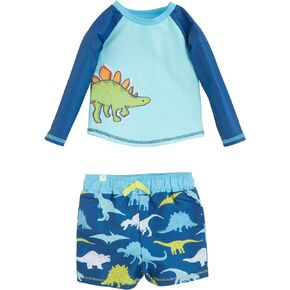Mud Pie Boys' Standard Rash Guard Set