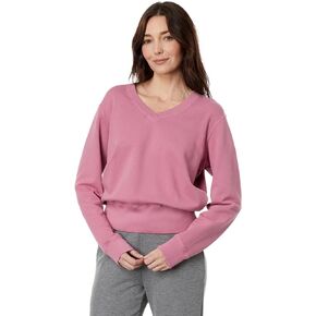 French Terry Deep V-Neck