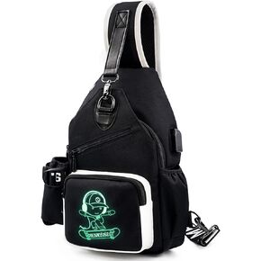 Sling Bag, Crossbody Shoulder Bag for Mens Women Multipurpose Daypacks Chest Bag