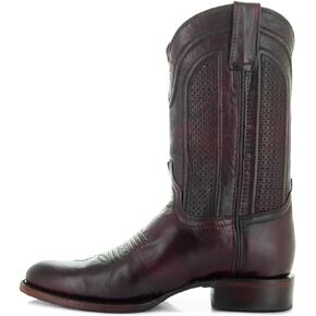 Soto Boots Mens Leather Dress Round Toe Cowboy Boots H50046
