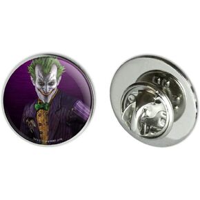 Batman Arkham Asylum Video Game Joker Metal 0.75" Lapel Hat Pin Tie Tack Pinback