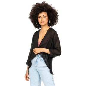 likemary Bolero Shrugs for Dresses – Bolero Jackets & Shrug Cardigans for Evening & Day in Elegant Sheer Georgette