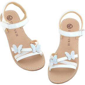 FLYFUPPY Girls Sandals Kids Strap Flat Sandals Open Toe Summer butterfly Casual Sandals in Kuwait