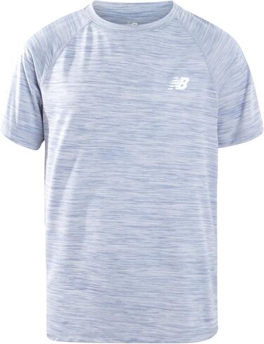 New Balance Boys' T-Shirt - Active Performance T-Shirt for Boys - Youth Crewneck Dry Fit Short Sleeve Shirt (8-20) in Saudi Arabia