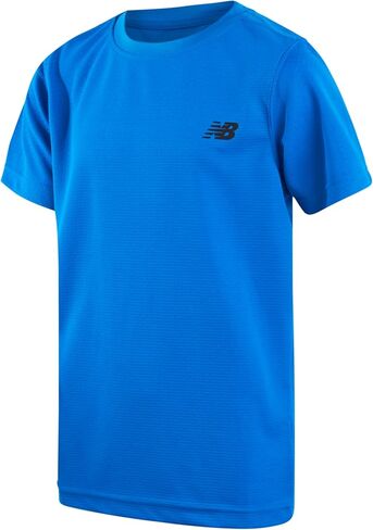 New Balance Boys' T-Shirt - Active Performance T-Shirt for Boys - Youth Crewneck Dry Fit Short Sleeve Shirt (8-20) in Saudi Arabia