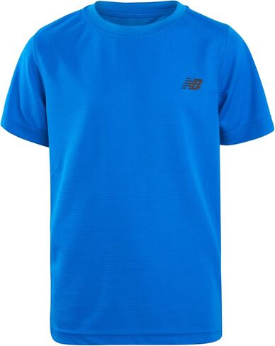 New Balance Boys' T-Shirt - Active Performance T-Shirt for Boys - Youth Crewneck Dry Fit Short Sleeve Shirt (8-20) in Saudi Arabia