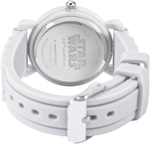 Star Wars The Mandalorian Kids' Plastic Time Teacher Analog Quartz Silicone Strap Watch in Saudi Arabia