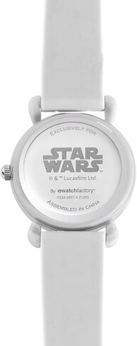Star Wars The Mandalorian Kids' Plastic Time Teacher Analog Quartz Silicone Strap Watch in Saudi Arabia