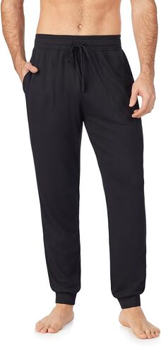 Cuddl Duds Sleepwear for Men Far-Infrared Enhance Moisture Wicking Banded Long Pajama Pant Bottom in Saudi Arabia