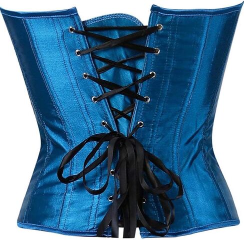 Blidece Women Corsets and Bustiers Sexy Lace up Corset Lingerie Top Shapewear Plus Size Costume in Kuwait