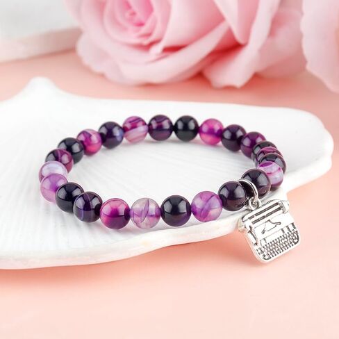 هدايا للكتاب والمؤلفين، هدايا للكاتب، هدايا رائعة للكتاب، سحر الآلة الكاتبة (هدية للكاتب الأرجواني) in Kuwait