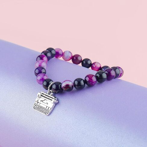 هدايا للكتاب والمؤلفين، هدايا للكاتب، هدايا رائعة للكتاب، سحر الآلة الكاتبة (هدية للكاتب الأرجواني) in Kuwait