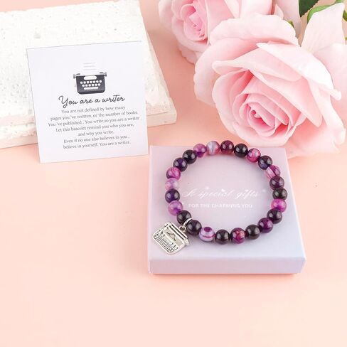 هدايا للكتاب والمؤلفين، هدايا للكاتب، هدايا رائعة للكتاب، سحر الآلة الكاتبة (هدية للكاتب الأرجواني) in Kuwait