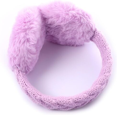 BUTITNOW الشتاء غطاء للأذنين والقفازات مجموعة للنساء الفتيات لطيف طوي الأذن تدفئة محبوك غامض الأذن يغطي عقال in Kuwait
