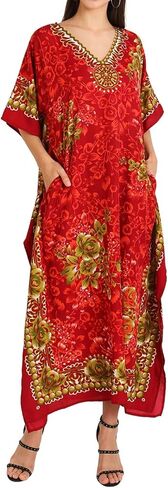 فساتين قفطان للسيدات من Miss Lavish London، مقاس S-3XL، مقاس عادي إلى مقاس كبير in Kuwait