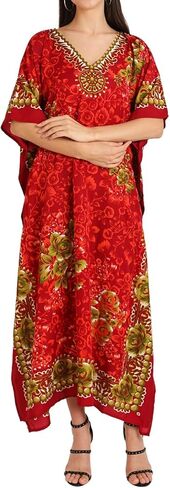 فساتين قفطان للسيدات من Miss Lavish London، مقاس S-3XL، مقاس عادي إلى مقاس كبير in Kuwait