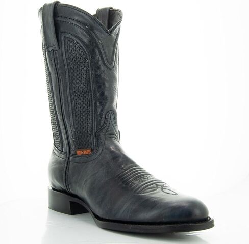 أحذية Soto Boots للرجال من الجلد بمقدمة مستديرة أحذية رعاة البقر H50046 in Saudi Arabia