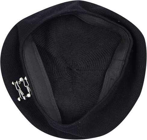 Women Lace Lightweight Beret Floral Hollow Out Hat Breathable French Beret Beanie Hat Cap for Spring Summer in Saudi Arabia