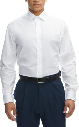 Haggar Men's Classic Fit Performance Comfort Shirt in Saudi Arabia